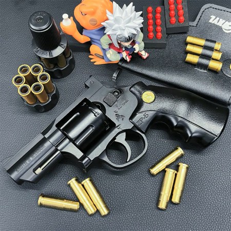 Revolver soft bullet gun toys ZP5 manual shell ejection model toys holiday gift